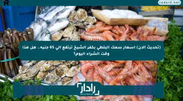 (تحديث الآن) أسعار سمك البلطي بكفر الشيخ ترتفع إلى 65 جنيه.. هل هذا وقت الشراء اليوم؟